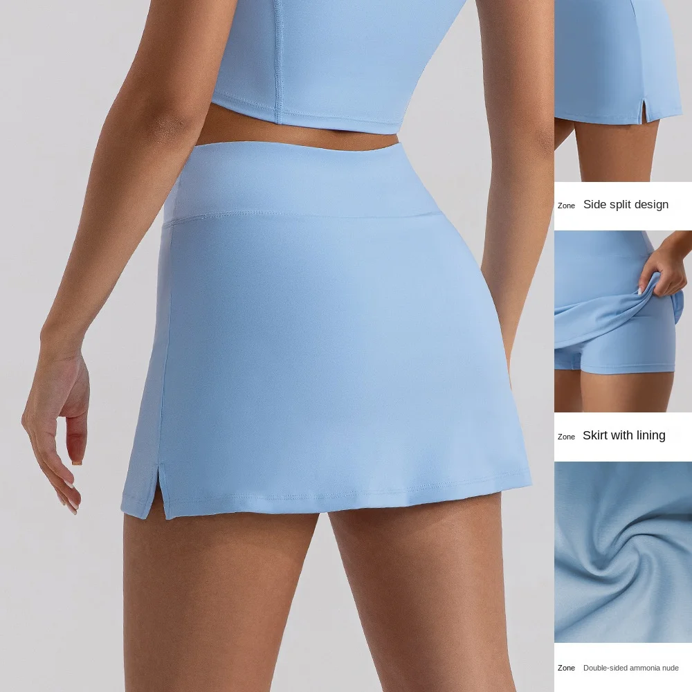 Mermaid Curve Yoga Skirt for Running Sports
