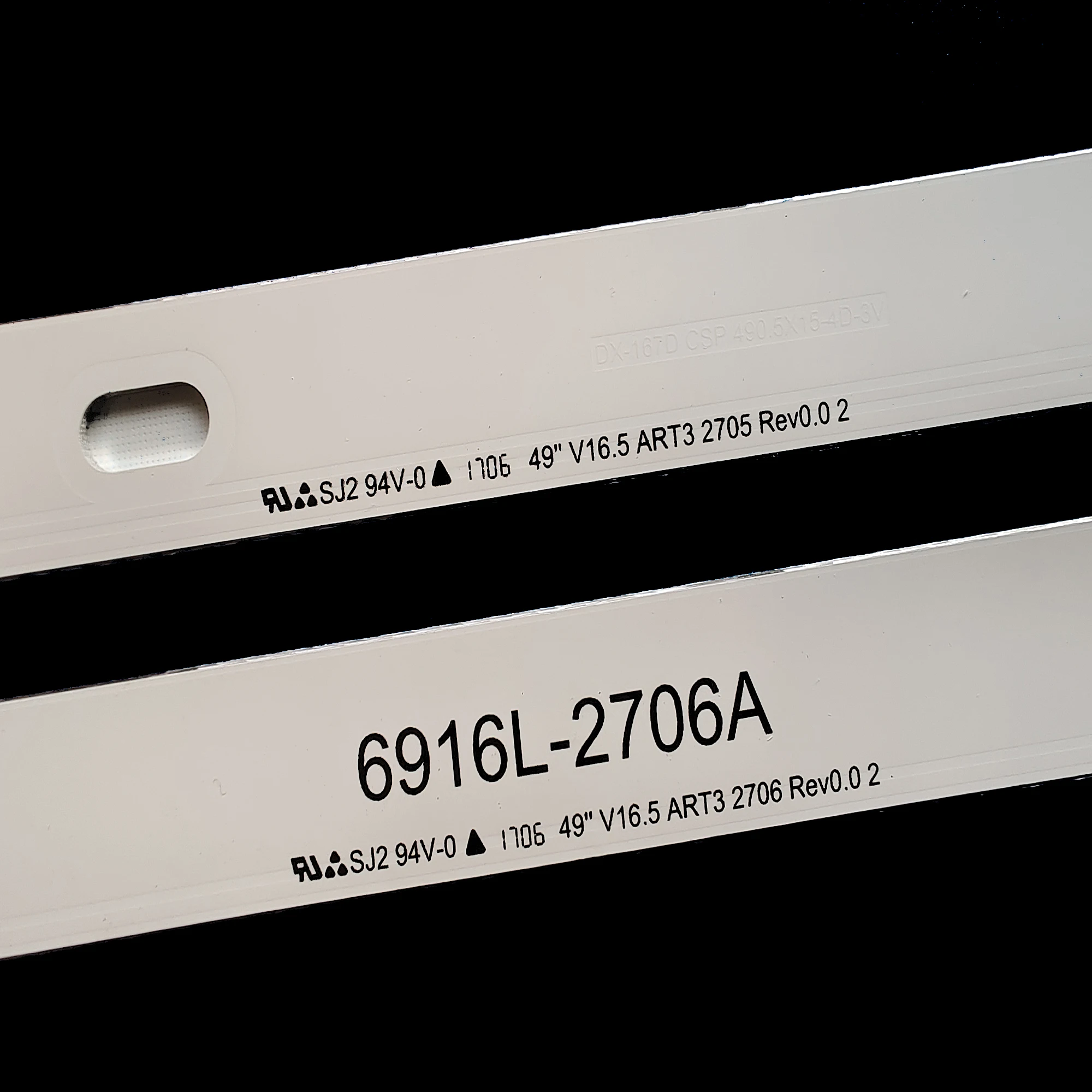 Retroiluminação Led para Lg49 V16 Art3 2551 V16.5 Art3 2705 49uh6500 49uh6507 49uh6509 49uh650 49uh652t 49uh664v 49uh668v Pcs - Imagem 2