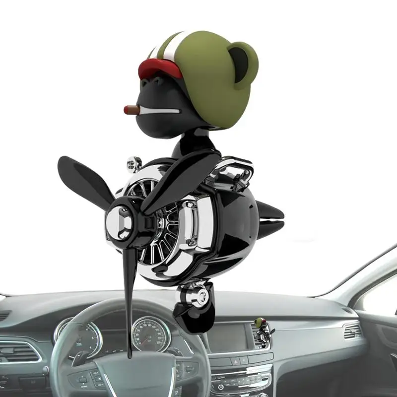 

Car Air Outlet Perfume Propeller Shape Natural Car Aromatherapy Diffuser Air Fresher Fragrance Ornament Scatter Fragrance For