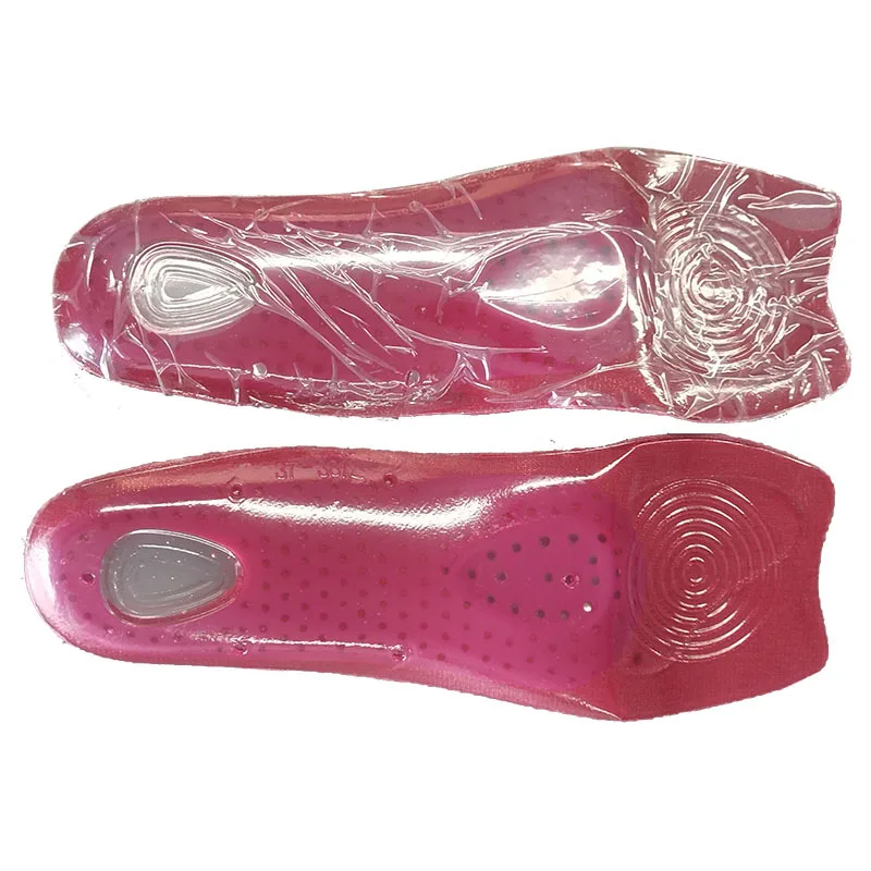 Silicone Gel Orthopedic Insoles For Women High Heel Insoles Inserts  Flat Foot Arch Support Pads Anti-slip Insole Shoe Inserts