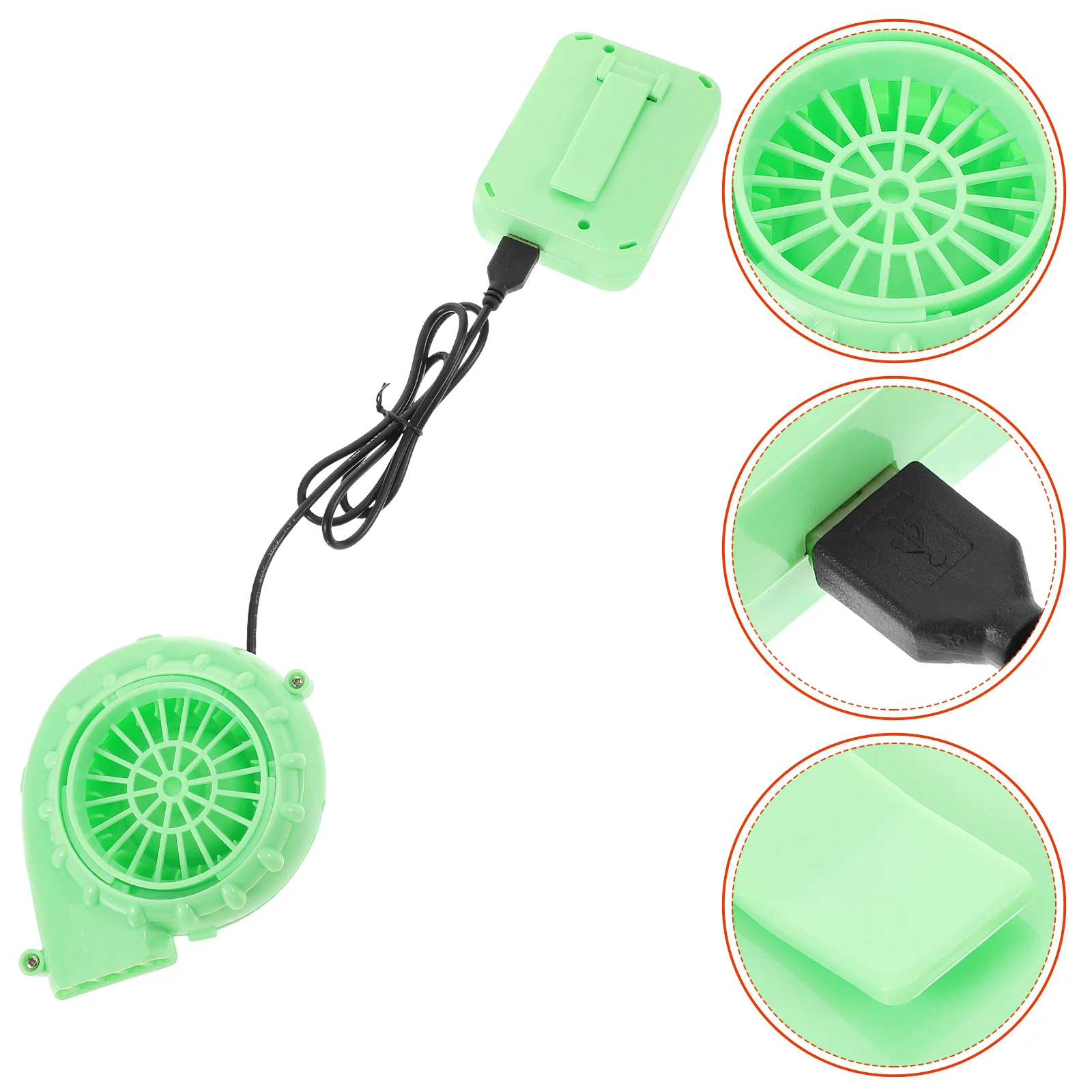 

Fan Portable Pump Party Blower Operated Mini for Mascot Head Miniature Suit Powered Clothing Costume