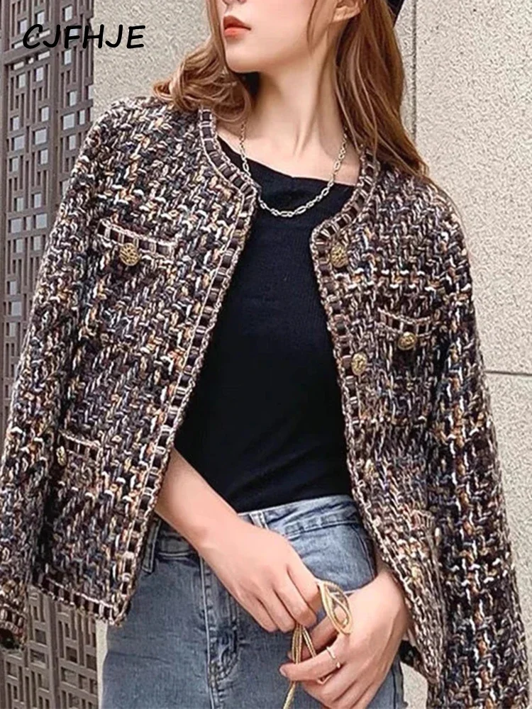 ジャケット・アウター theredthread S over tweed zip jacket theredthread S over tweed zip jacket - メルカリ