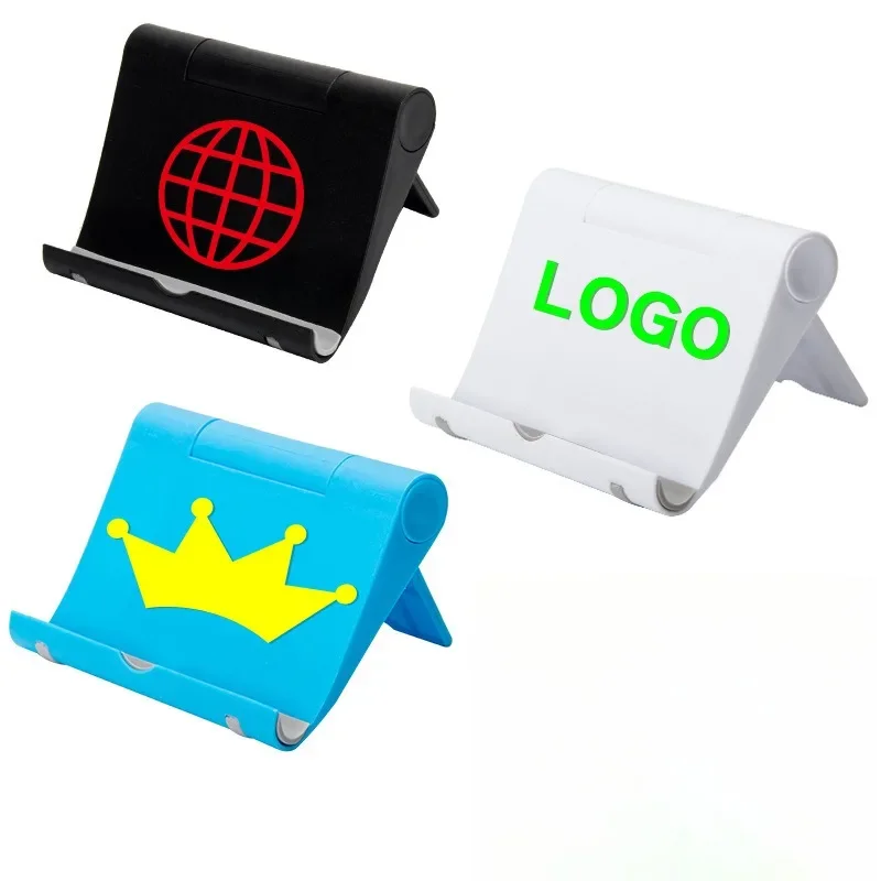 Kitchen Gadgets Mini Foldable Portable Phone Tablet Holder For Kitchen Removable Shelf Storage Rack Stand Decoration Accessories