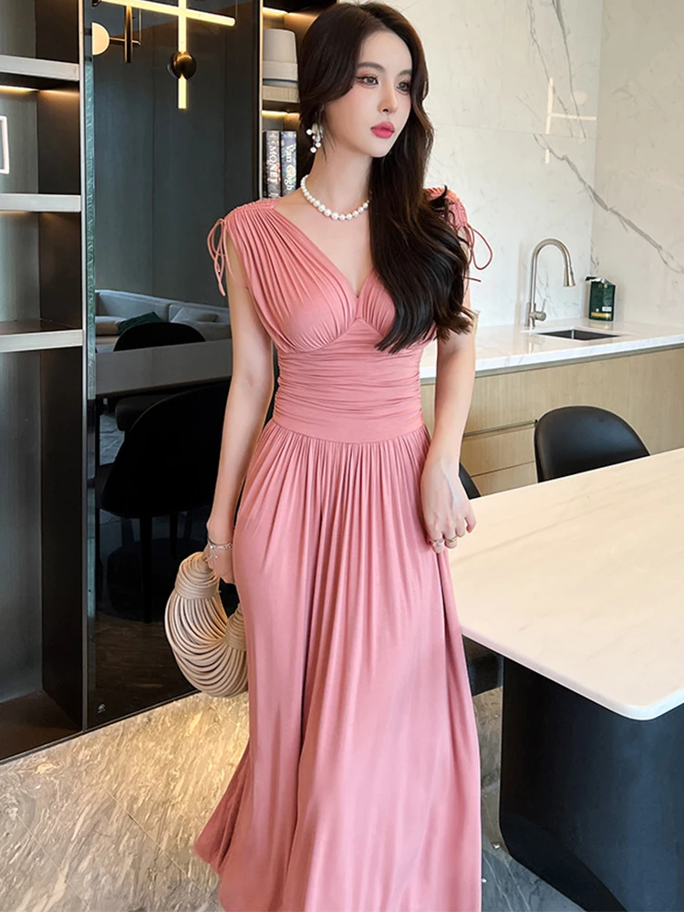 

Elegant Women Evening Dress Temperament Sexy Corset Backless Slim Maxi Party Club Beach Prom Stretchy Robe Femme Mujer Vestidos