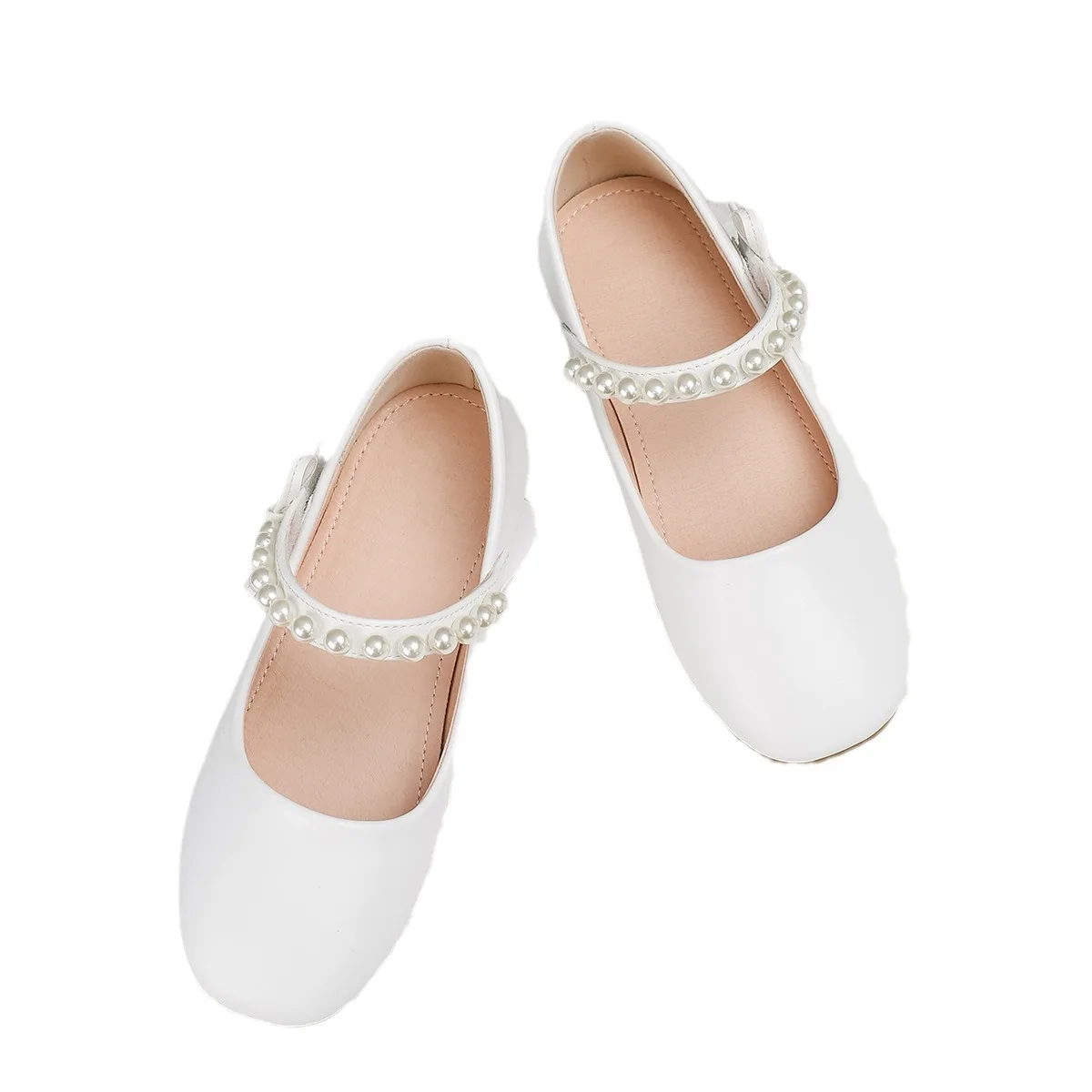Spring Princess Shoe Fashion Versatile Exquisite Girl Shoe Comfort Non Slip Soft Soled Kid Shoes Simple Elegant Leather Shoes