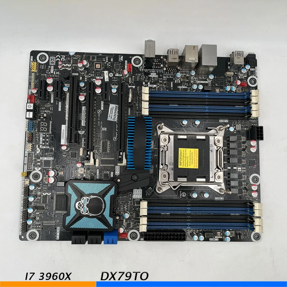 X79 DX79TO Skull System High end Luxury Motherboard For Intel Support E5 I7 3960X LGA 2011