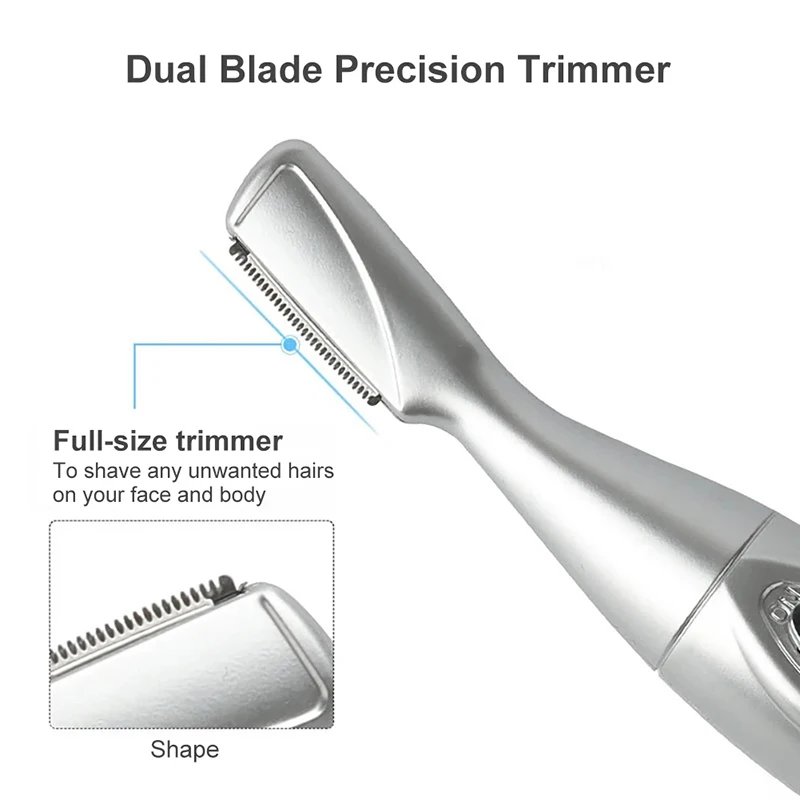 Electric Eyebrow Trimmer Men's And Women's Automatic Eyebrow Trimmer Portable Hair Removal Beauty Beginner Beauty Tool