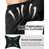 Compression Running Pants Men Double-deck 2 in 1 Sportswear Jogging Trousers Gym Training Tracksuit Workout Sport Sweatpants Men 5