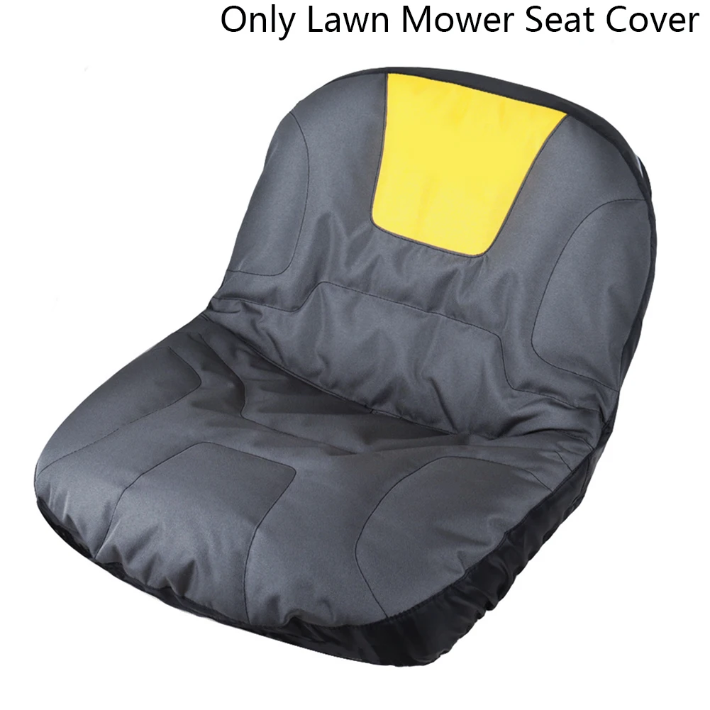 

Защитный чехол из термостойкой ткани Оксфорд, чехол на сиденье для газонокосилки, сада, нескользящий с карманом для хранения, прочная эластичная лента