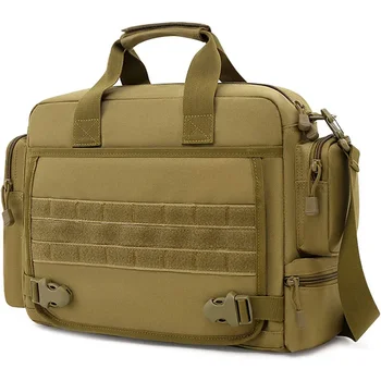 Borsa per laptop da 14 pollici ad alta capacità da campeggio escursionismo spalla da viaggio borse da uomo all'aperto borse da pesca sportive borse a tracolla a tracolla