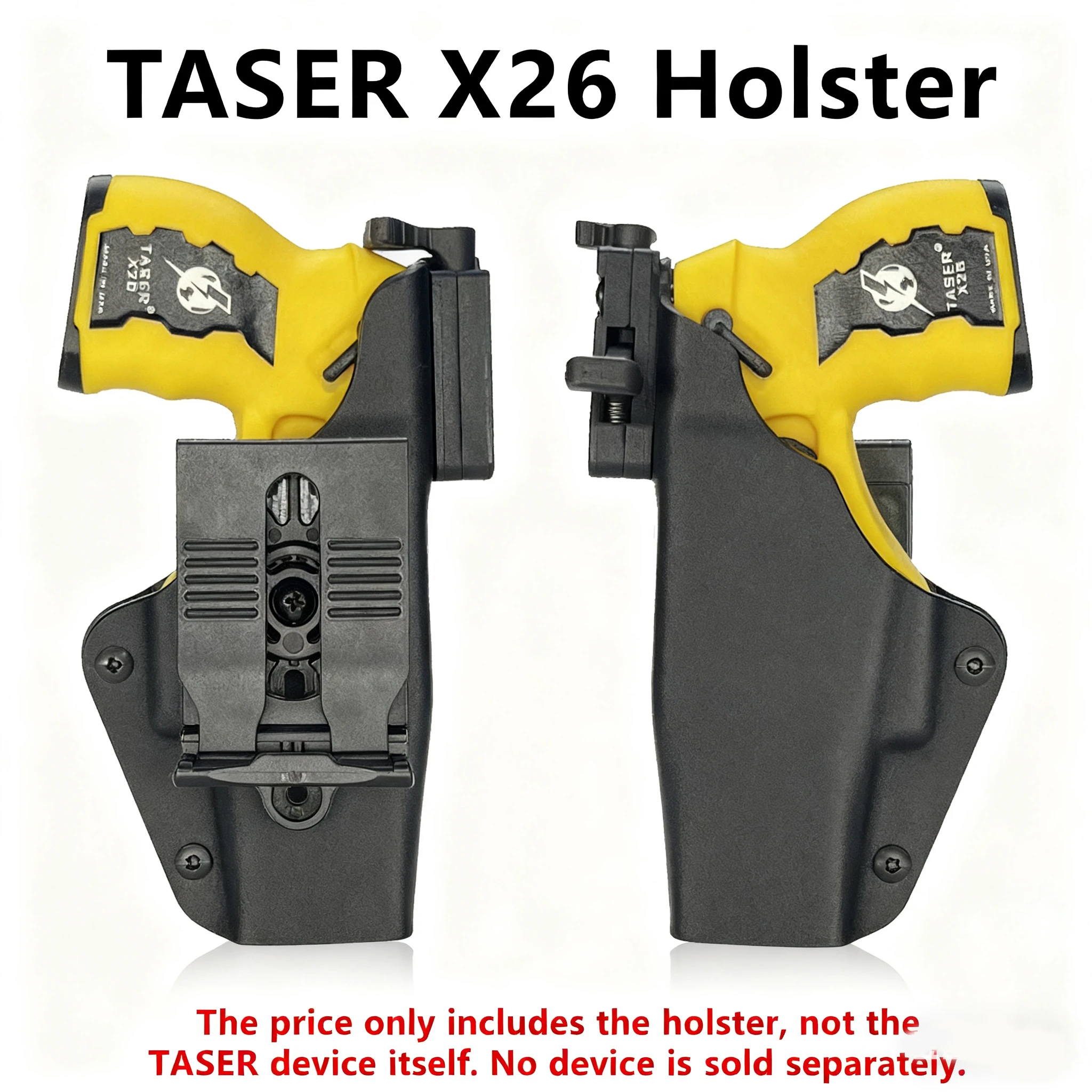 Tactical Blackhawk Taser X26p & X1 Matte Black Injection-Molded