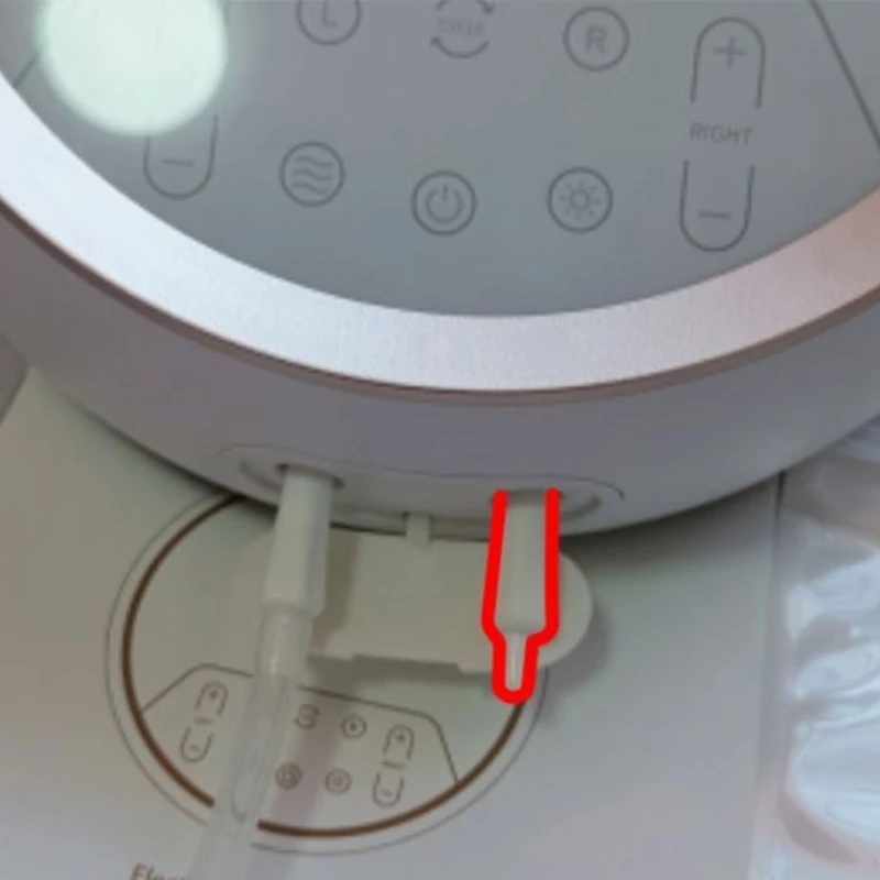 Breastfeeding Connector Milk Extractor Hose Tube Pipe Connection Adapter for Spectra Breast Pump Milk Collector Accessory