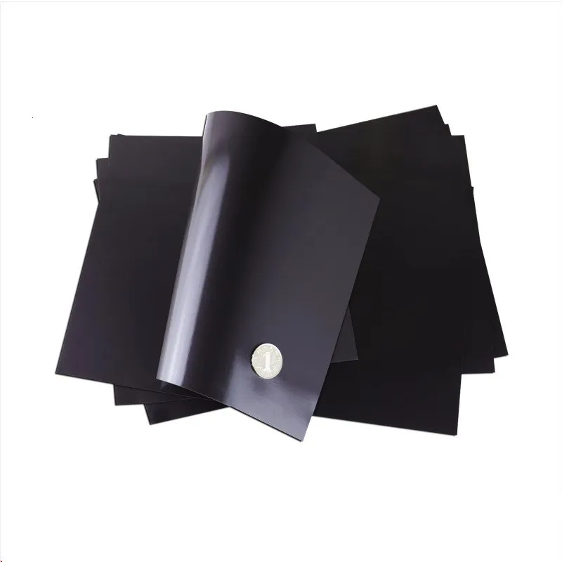 A4 magnet sheet refrigerator photos and pictures Black magnetic pad magnet for cutting die technology 0.3/0.5/1/2 mm.