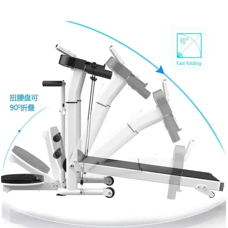 Smart Exercise Bike Small Walking Machine With Lcd Screen Running Platform Ski Treadmill For Home Use walking pad