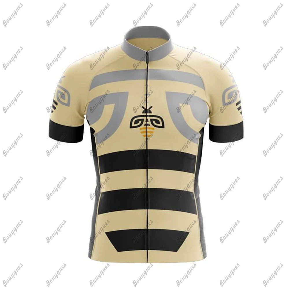 thumbnail image 1 of Camiseta de ciclismo para hombre Bee Amazing, maillot de ciclismo de montaña, maillot de descenso, ropa de ciclismo de montaña Tricota de equipo profesional de alta calidad, 1 of 5