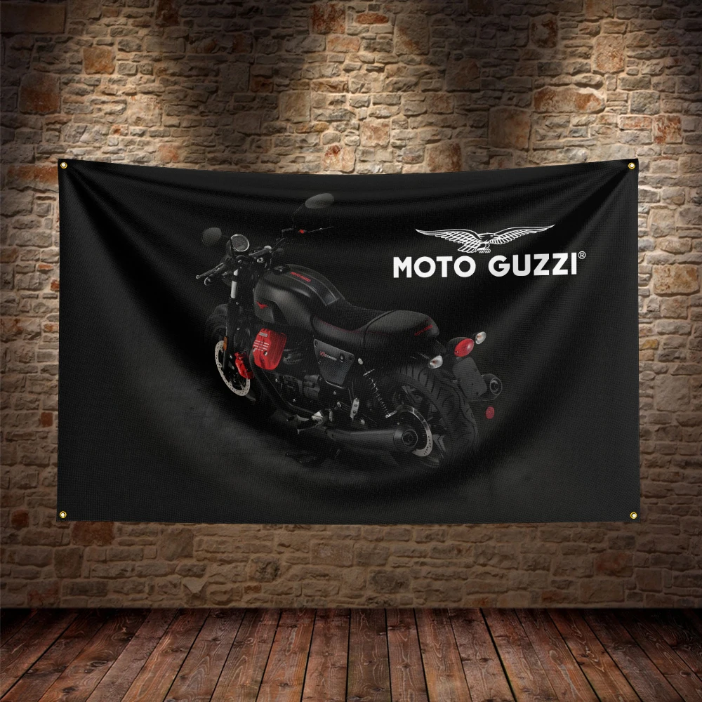 Bandiera 3 x 5 Dirt Bike Motocross Bandiere traslucide monostrato 100% poliestere 90 x 150 cm - Banner 3' X 5