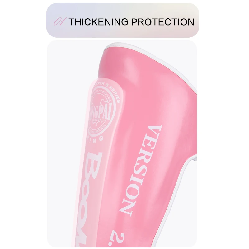 Sanda Fighting Thai Boxing Leg Protectors Foot Back Adult Children Female Male Ankle Tibial Plate Thickening Training Taekwondo