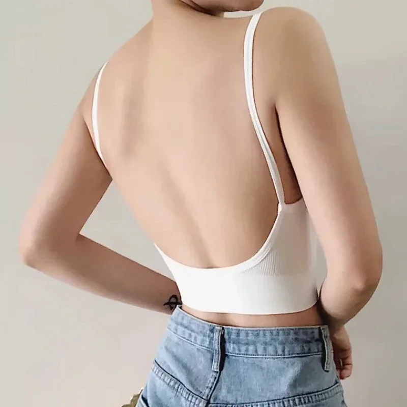 Women Seamless Bralette Sexy Crop Top Underwear Seamless Strap Tube Sensual Lingerie Woman Beautiful Back Bra,women lingerie bra,women tank tops,women tube tops