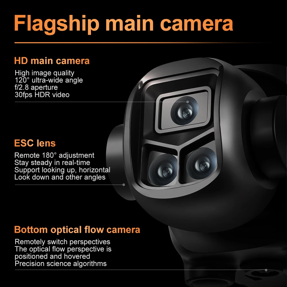 Nuovo Drone Fotocamera V988 Originale 8K Professionale con Schermo, Sotto i 249g, Telecomando, Quadricottero RC Brushless, Giocattolo - immagine 3