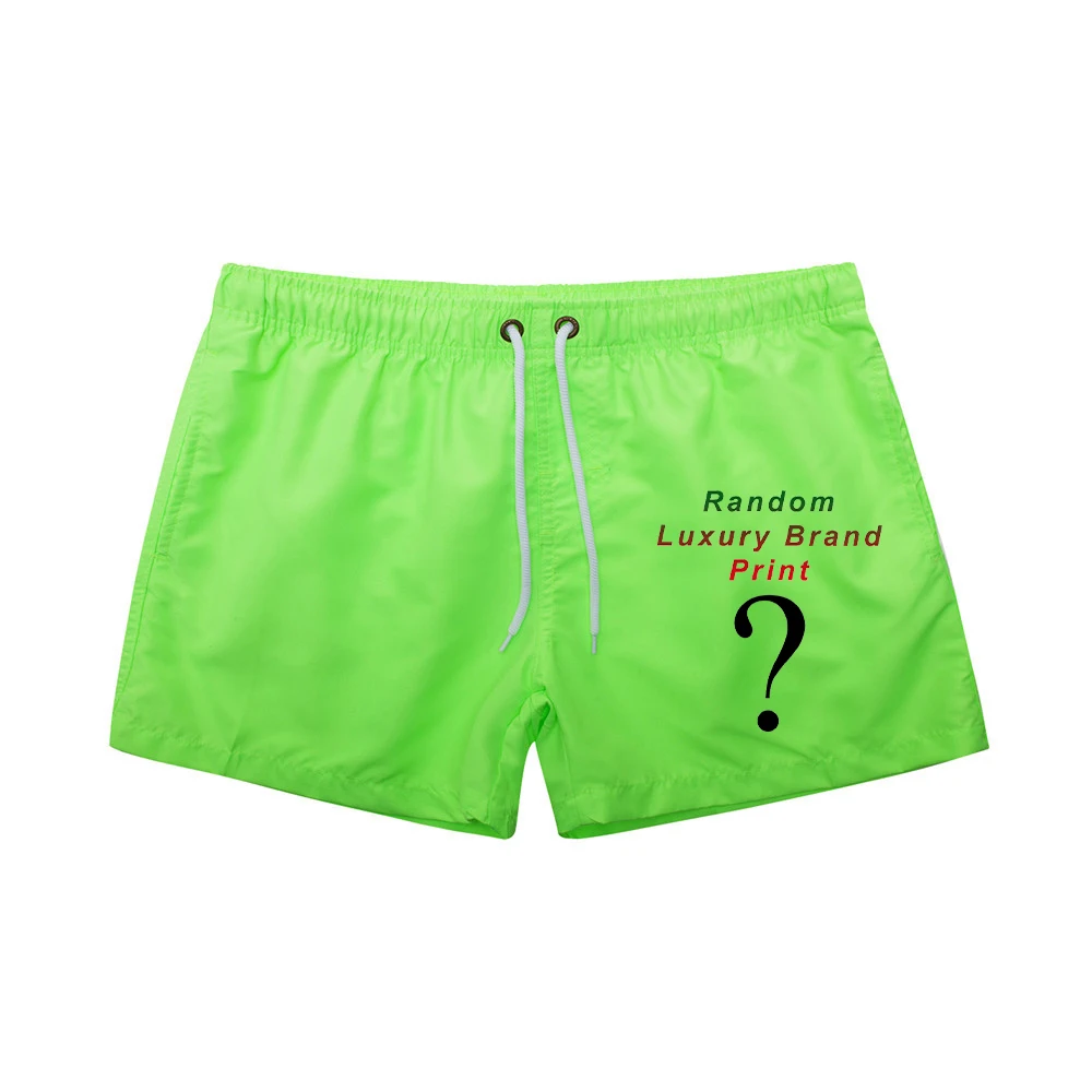 High Quality Quick Dry Summer Men's Siwmwear Beach Board Shorts Briefs Man Luxury Swimming Trunks Swimming Shorts Beachwear