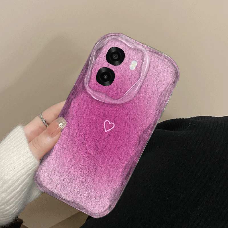Flexible Shockproof TPU Case with Loving Heart Pattern