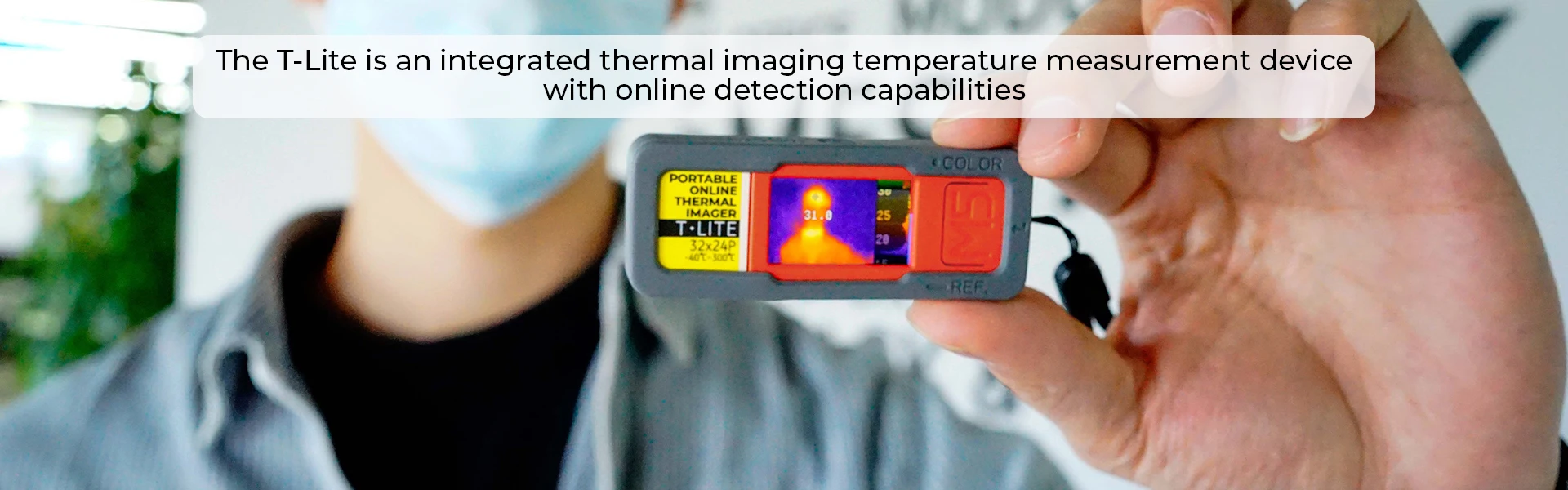 Official M5stick T-Lite Thermal Camera Dev Kit (MLX90640)