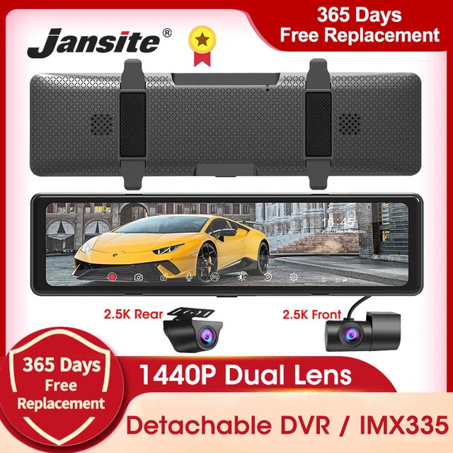 Jansite 11 Auto DVR Dashcam mit freistehender 2,5 k Frontkamera