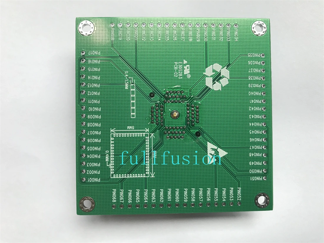 QFN68 TO DIP α׷  QFN-68BT-0.4-01 Enplas  , QFN68 0.4mm ġ Ű ũ 8x8mm
