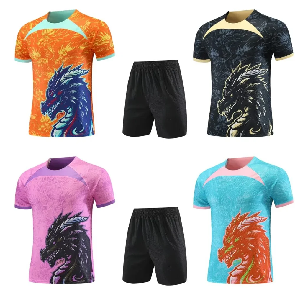 NEW 24/25 boy girl Fans Football shirt men and kids home away games Soccer Jerseys kits Short Sleeve uniform training wear9012