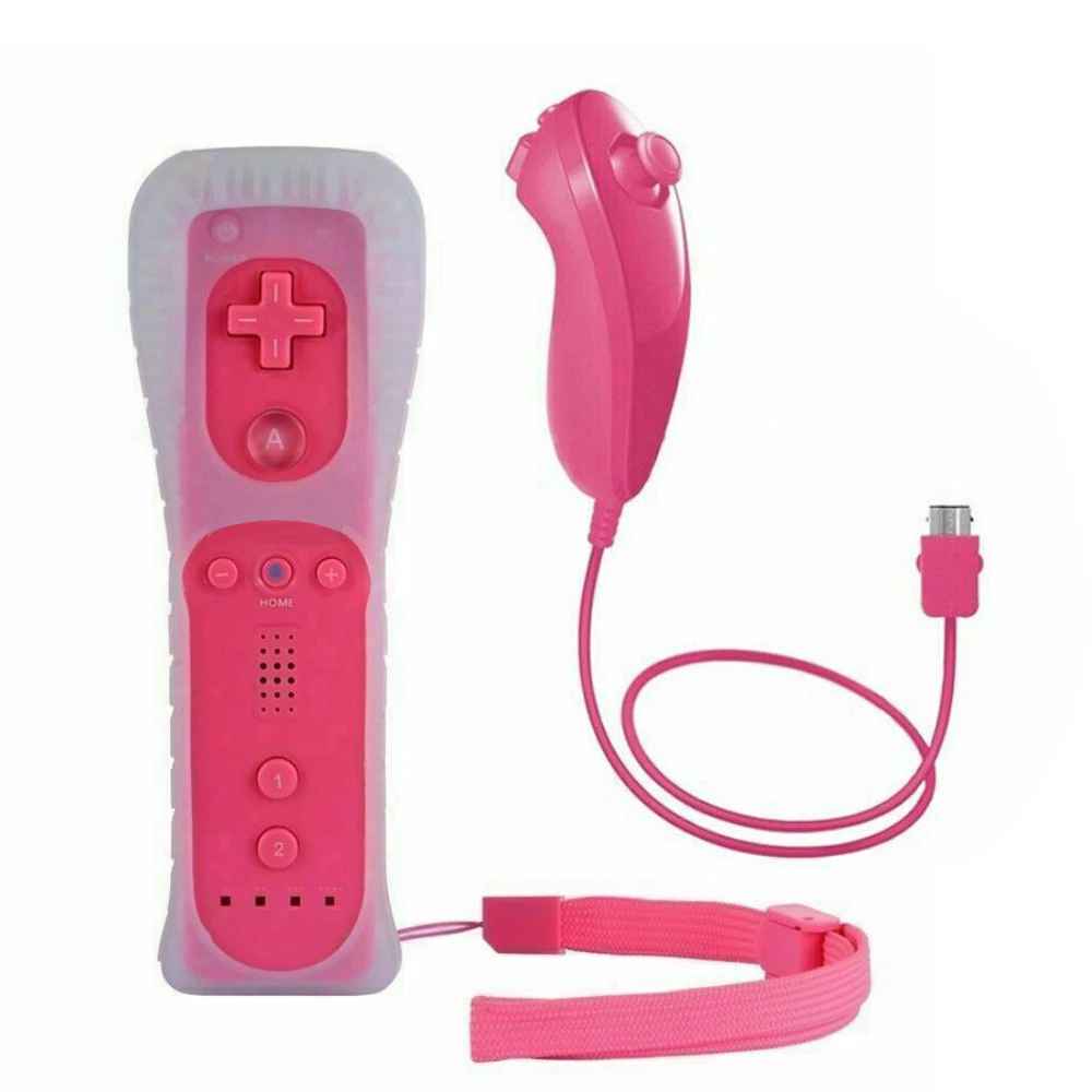 2 In1 Bluetooth-compatible Controller For Wii/Wii U Console Motion Plus Gamepad Joystick For Nintend Remote Controller For Wii