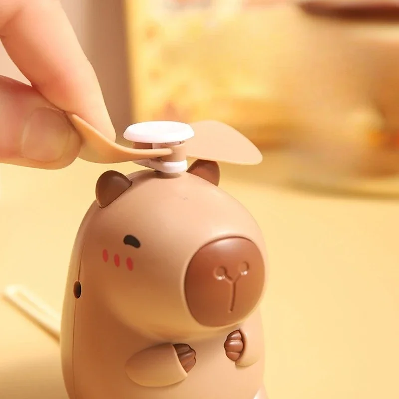 Portable Cartoon Mini Neck Fan for Kids and Women