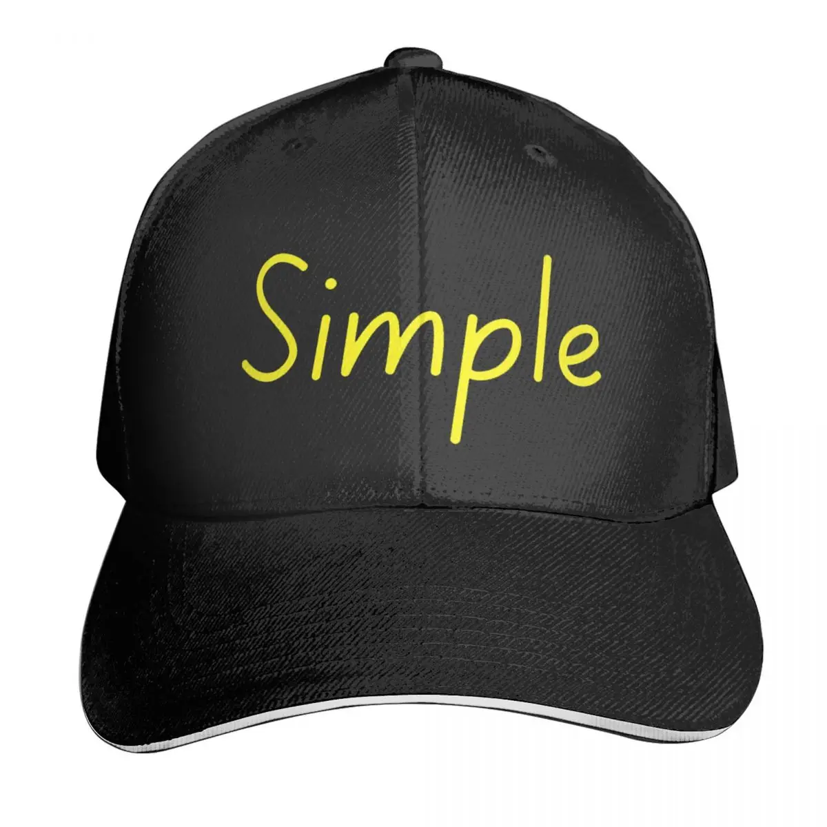 

Simple Casquette, Polyester Cap Customizable Moisture Wicking Nice Gift