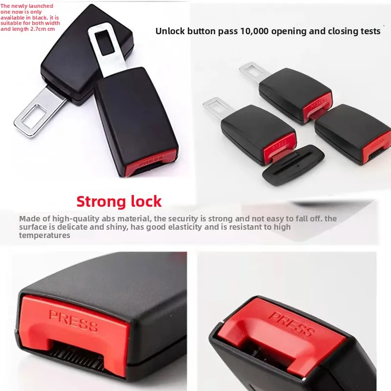 2-Pack​​CarSeatBeltExtenderQuickReleaseOne-ButtonUnlockDesignforCarTruckSUVSafetyEnhancementOversized-AliExpress34