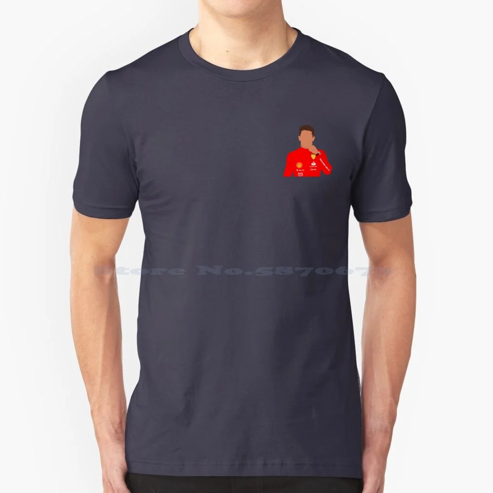 Charles Leclerc T Shirt 100% Cotone Tee Racing Charles Leclerc Win Charles Leclerc Podium Charles Leclerc Cl16 Arthur Leclerc
