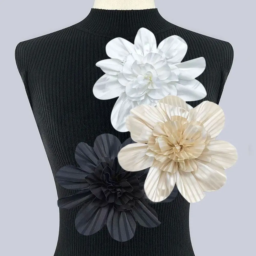 Flower Patchwork Stripe Halter Two Piece Set main image 1