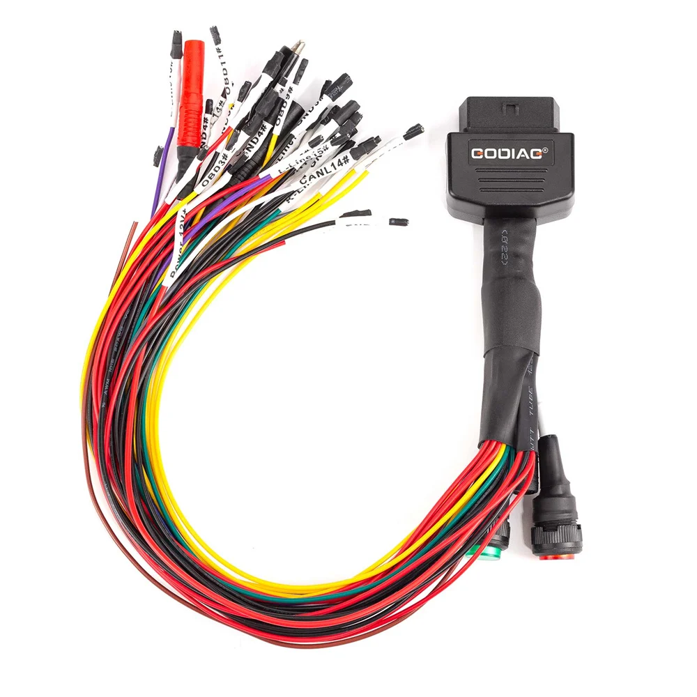 GODIAG ECU IMMO Prog AD GT105 II Break Out Box ECU-Anschluss + Vollprotokoll-OBD2-Universal-Jumper – Detail 17