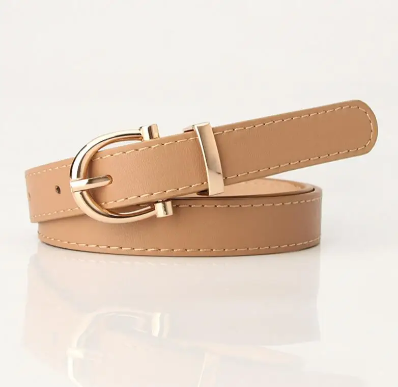 

C22 2023 New Women Fashion Leather Belt Buckle Belts Women and men Waist Belt Thin Black Buckle Leather Belt