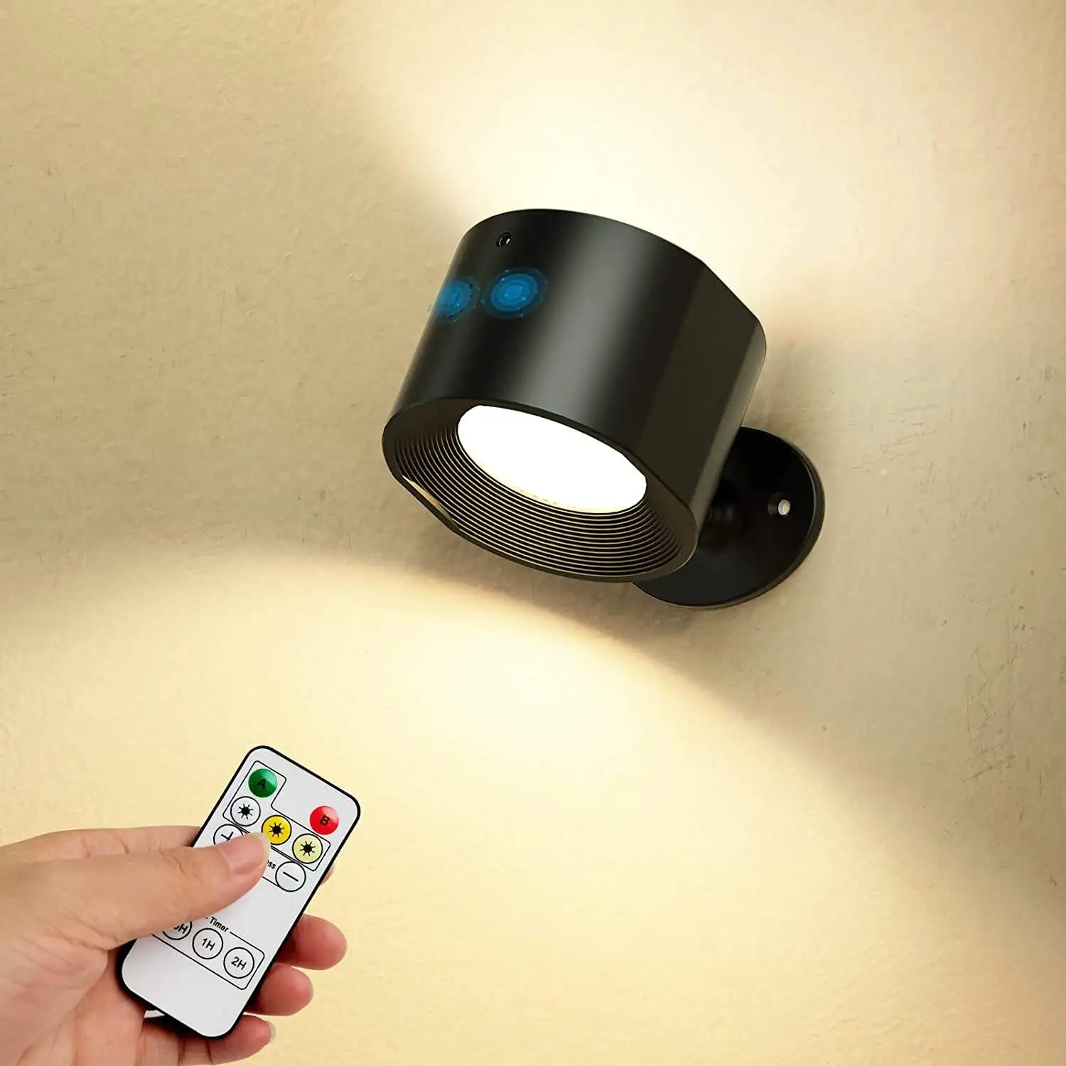 Touch & Remote control Indoor wireless rechargeable wall lamp Battery powered LED cordless wall sconces light with USB charging led light,led wall lamp,wall light