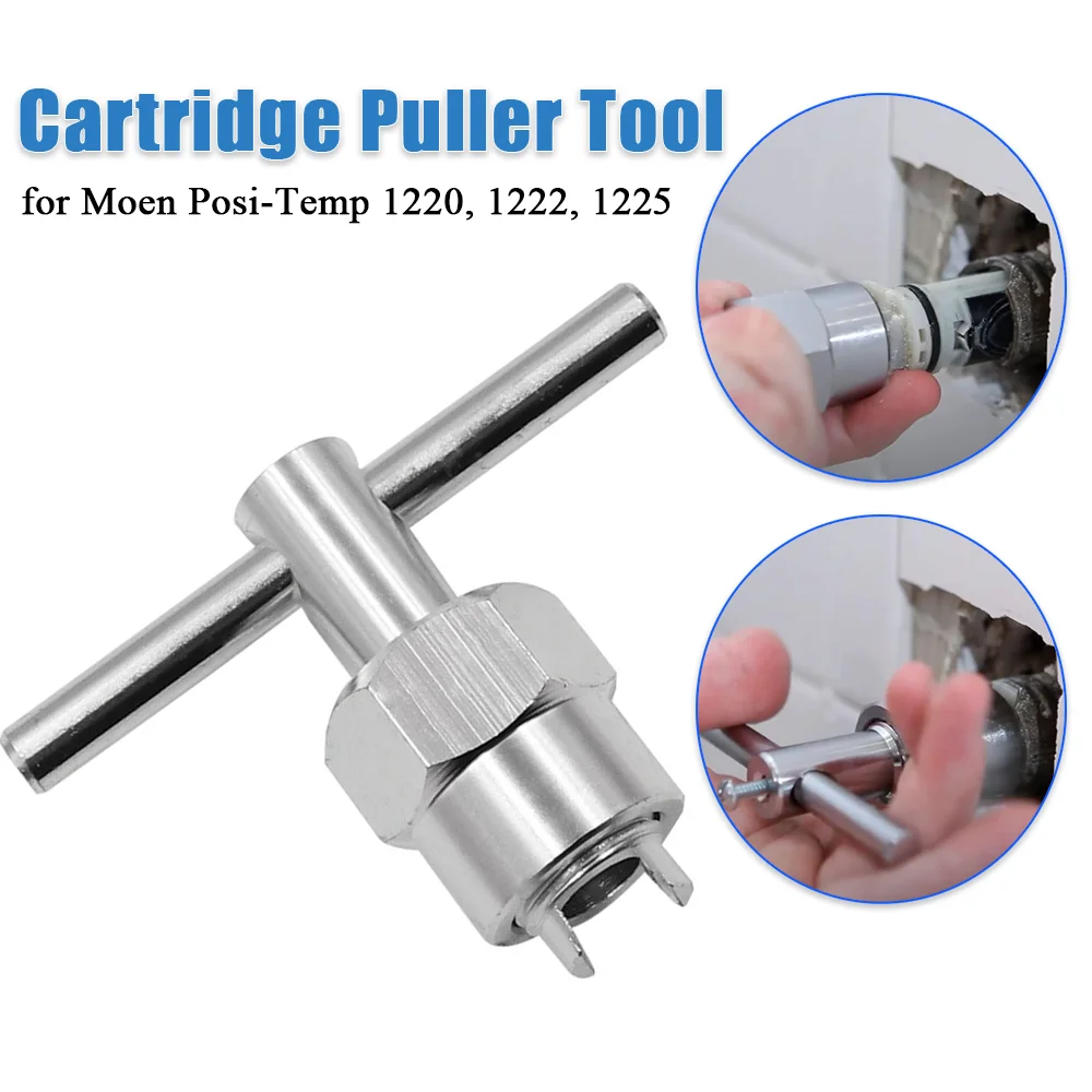 Cartridge Puller Tool For Moen Sink Bathroom Shower Tub Faucets Install