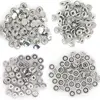 10/20/50sets 15mm Stainless Steel Press Studs Sewing Buttons Press Studs Sewing Leather Craft Clothes Bag Handmade DIY Rustproof 2