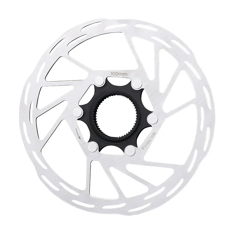 Bike Brake Rotor IIIPRO Bicycle Center Lock Disc Rotor Strong heat dissipation floating 140 160 180mm MTB/Road disc brake