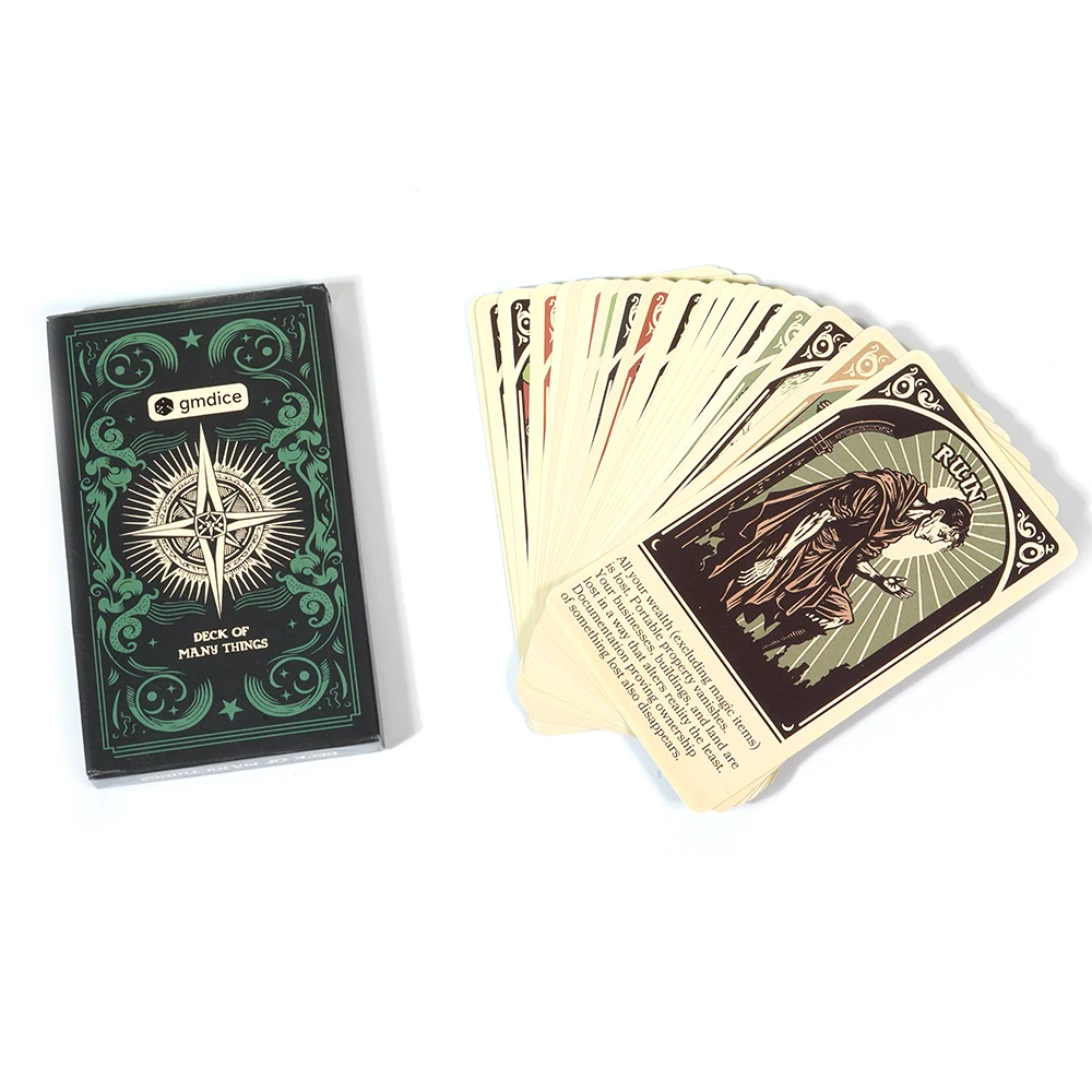 D&D Deck of Many Things: The Physical Manifestation Deck Card Game 6