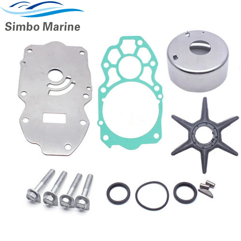 

6CE-W0078 Water Pump Impeller Kit For Yamaha 4 Stroke 225 250 300 350 HP Outboard 6CE-W0078-01 6CE-W0078-00 18-3470 18-3471