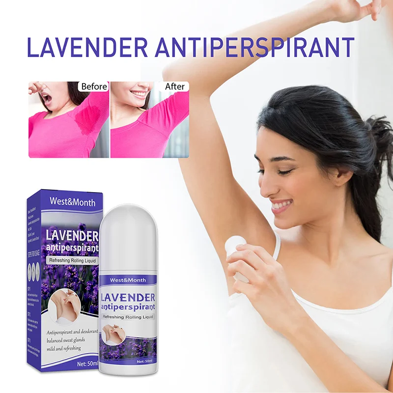 Lavender Rollon Antiperspirant Lotion Underarm Antiperspirant