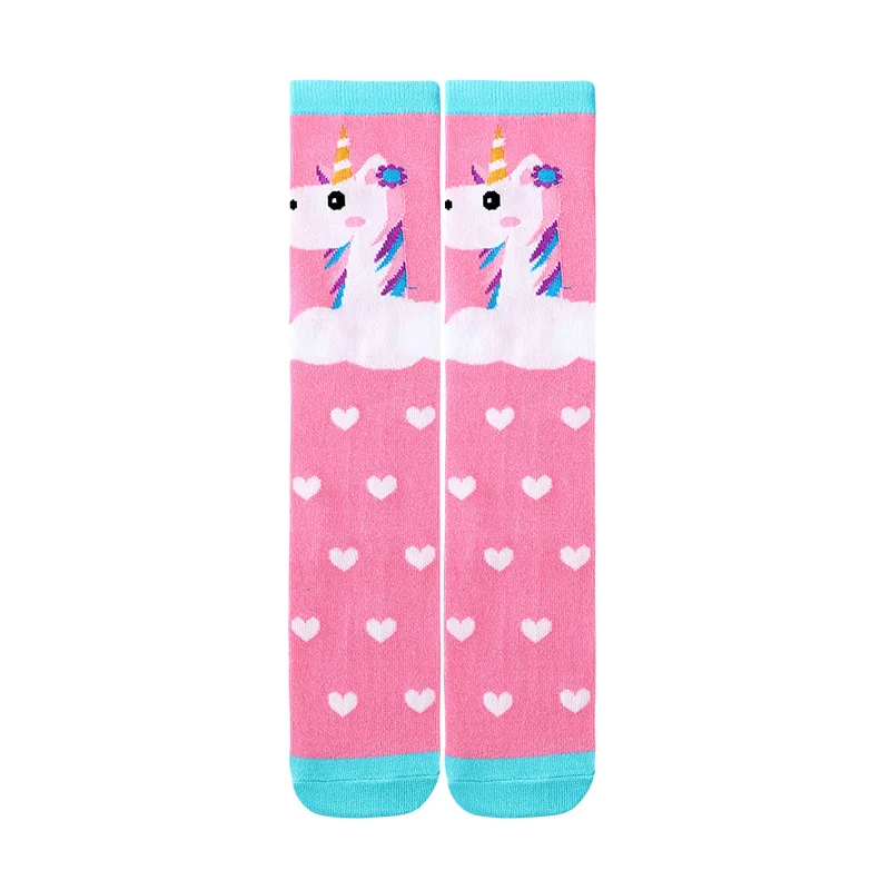 Sports Socks Kids Socks Cartoon Socks Cotton Knee Socks Toddlers
