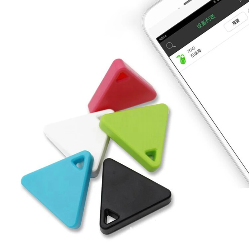 1PCS Triangle Smart Tag Wireless Bluetooth 4.0 Tracker Kid Child Bag Wallet Key Pet Low Energy