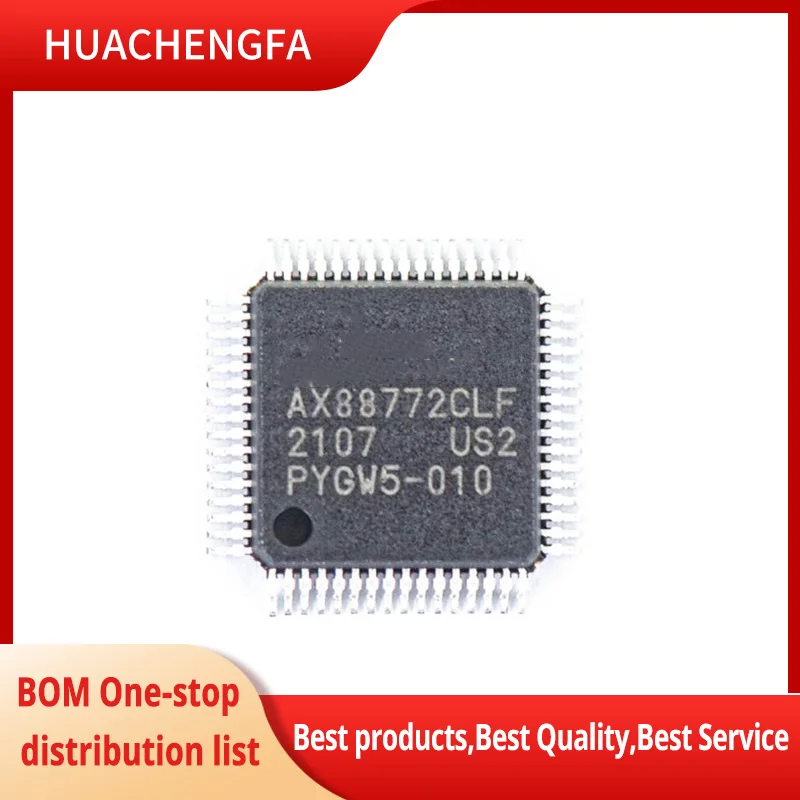 

1~5PCS/LOT AX88772CLF AX88772C LQFP64 MB Ethernet control