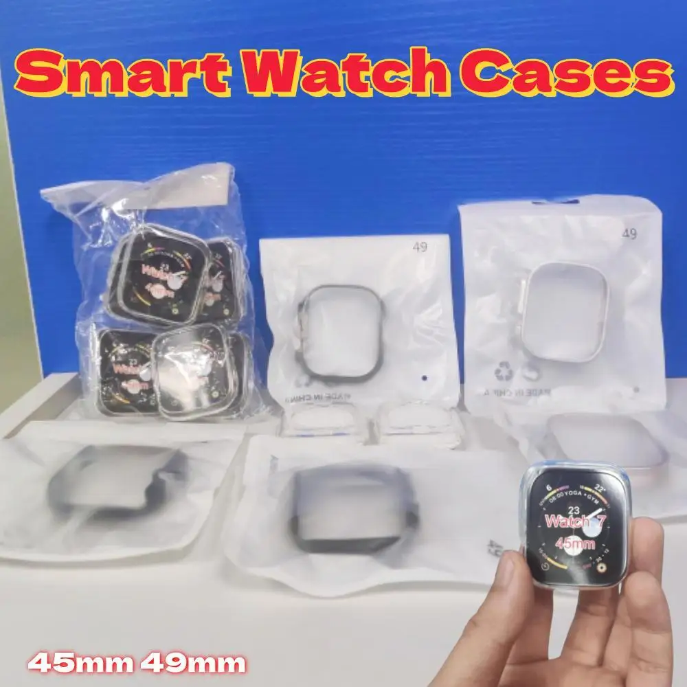 

In Stock Iwatch Ultra Series 45mm-49mm Smartwatch Case Plastic Portable One-touch Installation Sport Style Man Woman Gift