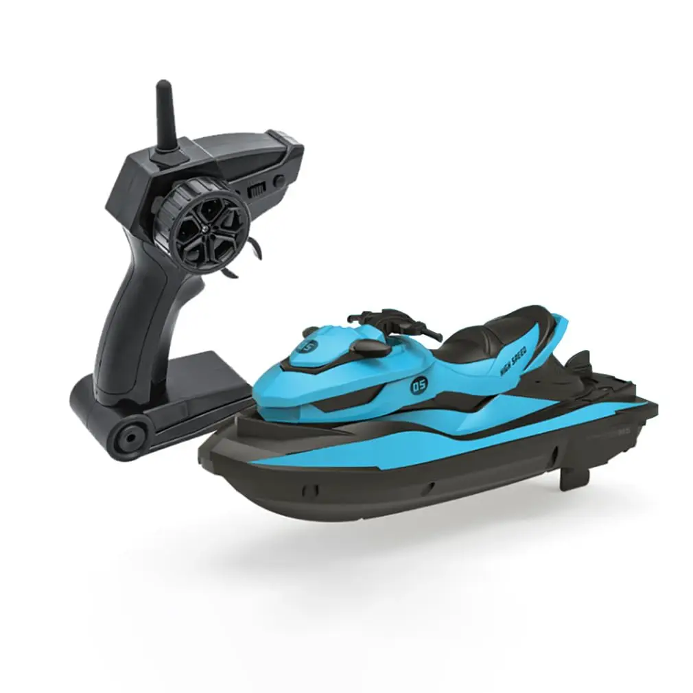 قارب صغير جت سكي عالي السرعة RC 2.4G قارب كهربائي...