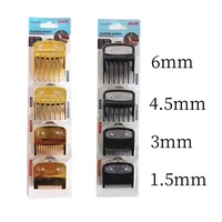 Gold Limit Comb For Wahl Electric Clipper Guards 2/3/4Pcs/Set  Hair Clipper Positioning Caliper Barber Shop Styling Tools Y1016 1